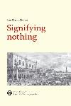 SIGNIFYING NOTHING | 9788496114661 | ÁLVAREZ, JOSÉ MARÍA