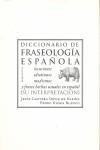 DICCIONARIO DE FRASEOLOGIA ESPAÑOLA : LOCUCIONES, IDIOTISMOS | 9788496258976 | CANTERA ORTIZ DE URBINA, JESUS