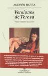 VERSIONES DE TERESA (PREMIO TORRENTE BALLESTER) | 9788433971302 | BARBA, ANDRES