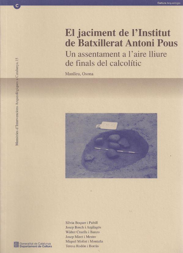 JACIMENT DE L'INSTITUT DE BATXILLERAT ANTONI POUS, | 9788439335795