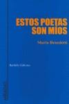 ESTOS POETAS SON MÍOS | 9788495408426 | BENEDETTI, MARIO