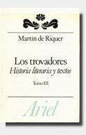 TROVADORES, LOS. (T.3) | 9788434483651 | RIQUER, MARTI DE