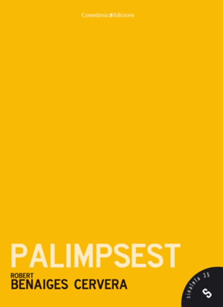 PALIMPSEST | 9788415456018 | BENAIGES CERVERA, ROBERT