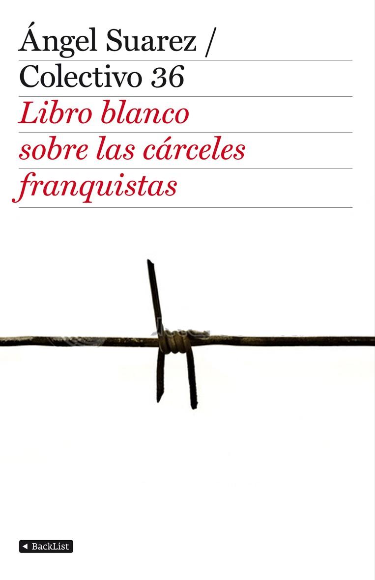 LIBRO BLANCO SOBRE LAS CARCELES FRANQUISTAS | 9788408103349 | ANGEL SUAREZ/ COLECTIVO 36