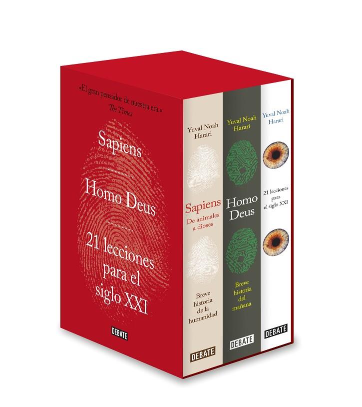 SAPIENS / HOMO DEUS / 21 LECCIONES PARA EL SIGLO XXI (ESTUCHE) | 9788417636845 | HARARI, YUVAL NOAH