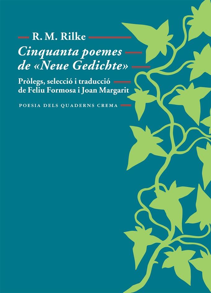 CINQUANTA POEMES DE "NEUE GEDICHTE" | 9788477275046 | RILKE, R.M.