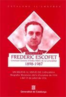 HOMENATGE A FREDERIC ESCOFET: COMISSARI GENERAL D' ORDRE | 9788439347385 | DEP. DE CULTURA