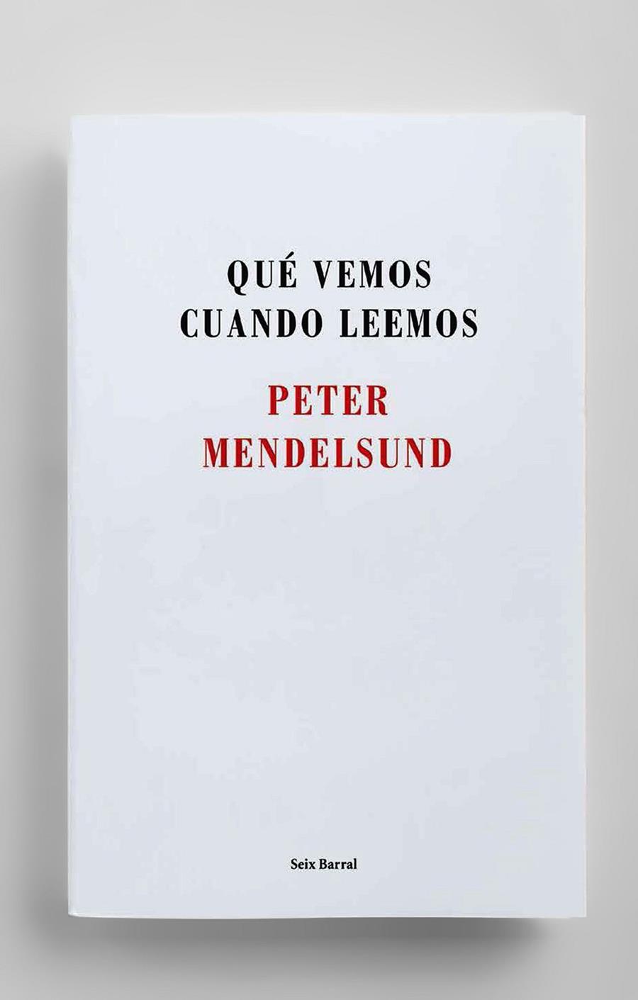 QUE VEMOS CUANDO LEEMOS | 9788432225192 | MENDELSUND, PETER