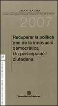 RECUPERAR LA POLITICA DES DE LA INNOVACIO DEMOCRATICA | 9788439376965 | SAURA, JOAN