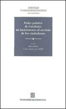 PODER POLITICO DE CATALUÑA: UN INSTRUMENTO AL SERV | 9788439347231 | PUJOL I SOLEY, JORDI