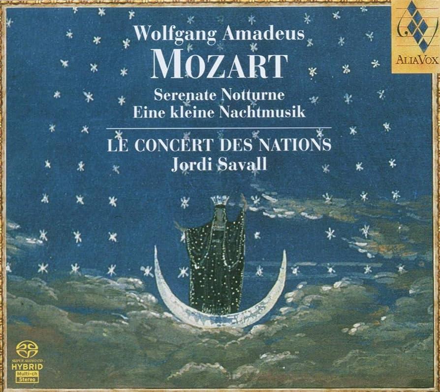 CD W.A.MOZART. SERENATE NOTTURNE | 7619986098463 | SAVALL, JORDI - LE CONCERT DES NATIONS