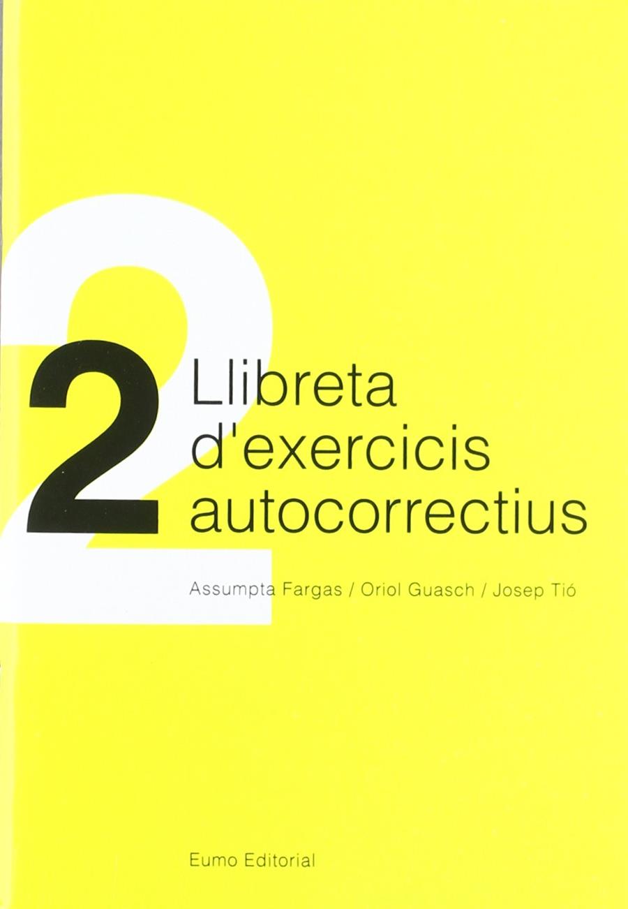 LLIBRETA 2 D'EXERCICIS AUTOCORRECTIUS | 9788460015475 | VARIOS