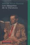 ABOGADOS DE LA LITERATURA, LOS | 9788481096064 | REICH-RANICKI, MARCEL