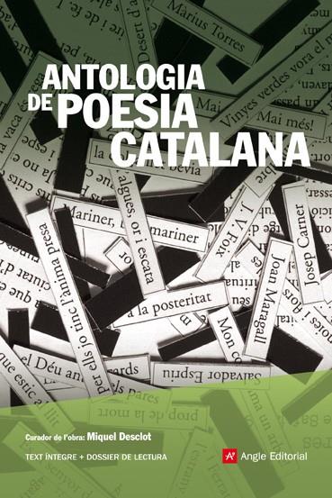 ANTOLOGIA DE LA POESIA CATALANA | 9788416139149 | AAVV