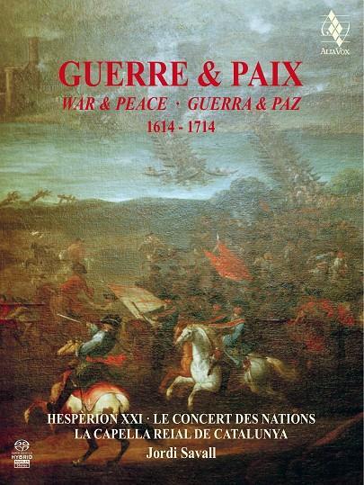 CD GUERRE & PAIX, 1614-1714 (LLIBRE + 2 CD) | 9788494138577 | SAVALL, JORDI