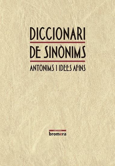 DICCIONARI DE SINONIMS, ANTONIMS I IDEES AFINS | 9788498242171 | LACREU, JOSEP (DIR)