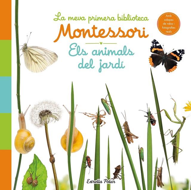 ANIMALS DEL JARDÍ, ELS. LA MEVA PRIMERA BIBLIOTECA MONTESSORI | 9788413890142 | AAVV