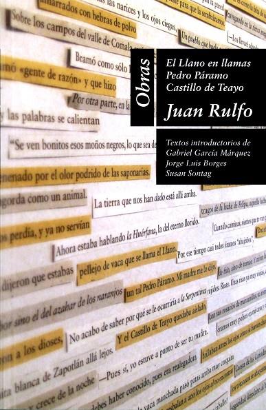 OBRAS: EL LLANO EN LLAMAS, PEDRO PARAMO Y CASTILLO DE TEAYO | 9788415118084 | RULFO, JUAN