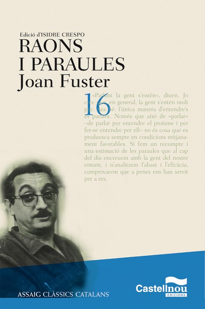 RAONS I PARAULES | 9788482874128 | FUSTER, JOAN