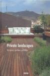 PRIVATE LANDSCAPES. TERRAZAS Y JARDINES PRIVADES | 9788496823648 | AAVV