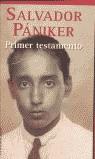 PRIMER TESTAMENTO (PANIKER) | 9788484504016 | PANIKER ALEMANY, SALVADOR