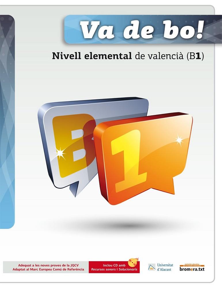 VA DE BO! NIVELL ELEMENTAL DE VALENCIA (B1) | 9788498244588 | AAVV