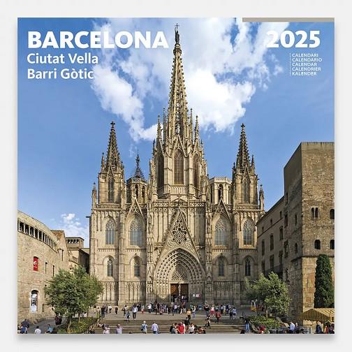 CALENDARI GRAN 2025 BARCELONA CIUTAT VELLA BARRI GÒTIC | 8424455250056