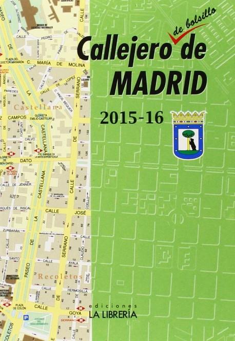 CALLEJERO DE BOLSILLO DE MADRID 2015-2016 | 9788498732696 | AAVV