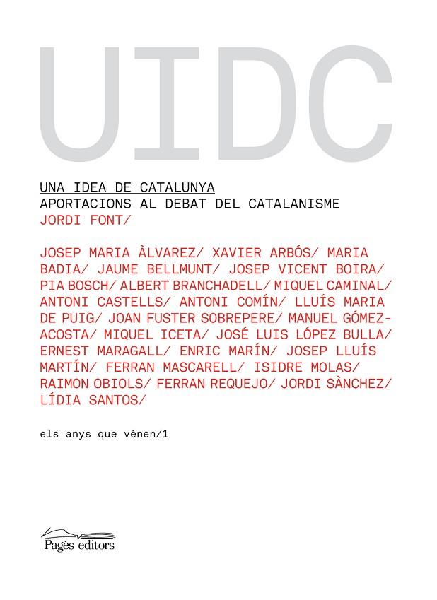 IDEA DE CATALUNYA, UNA | 9788497796231 | ALVAREZ, JOSEP Mª - FONT, JORDI,