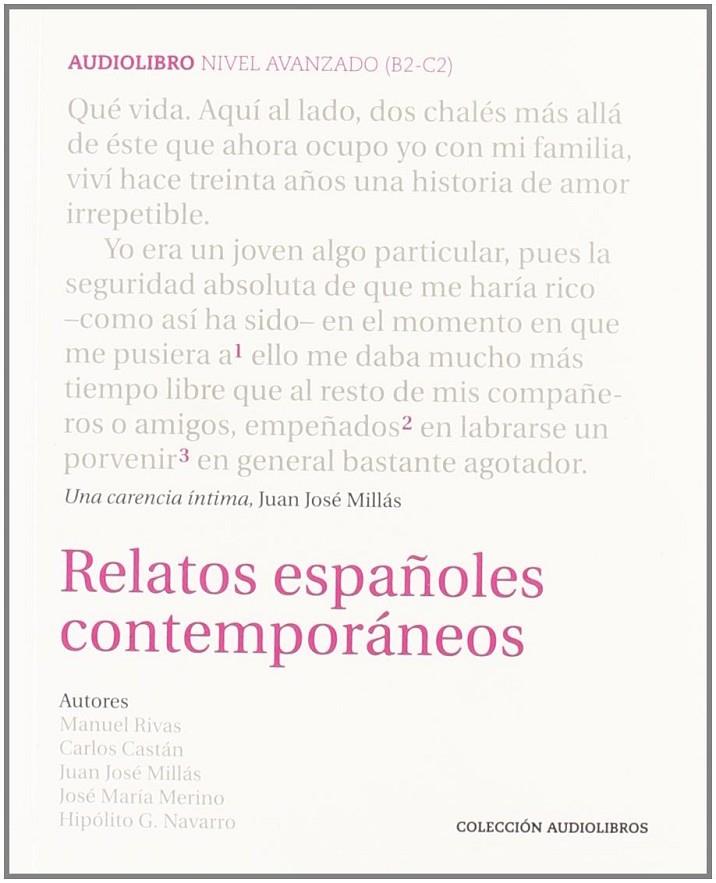 RELATOS ESPAÑOLES CONTEMPORANEOS (AUDIOLIBRO) | 9788461267194 | AAVV