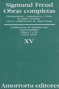 O.C. FREUD 15: CONFERENCIAS DE INTRODUCCIÓN AL PSICOANALISIS | 9789505185917 | FREUD, SIGMUND