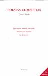 POESIAS COMPLETAS | 9788495007216 | WILDE, OSCAR (1854-1900)