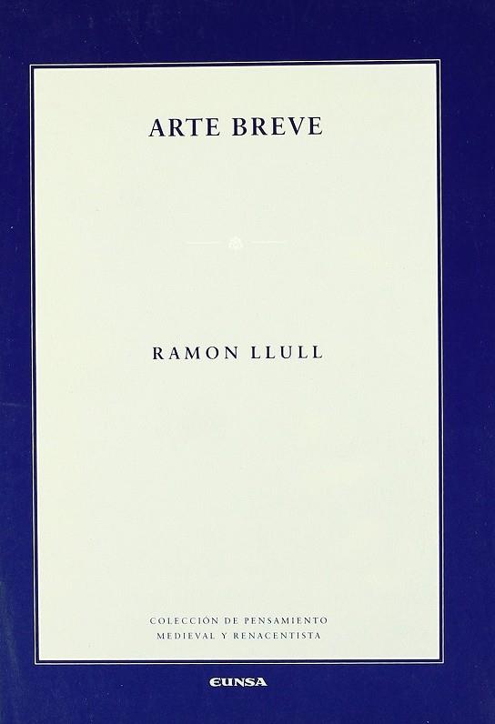 ARTE BREVE | 9788431322052 | LLULL, RAMON