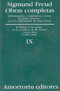 O.C. FREUD 9: EL DELIRIO Y LOS SUEÑOS EN LA GRADIVA | 9789505185856 | FREUD, SIGMUND