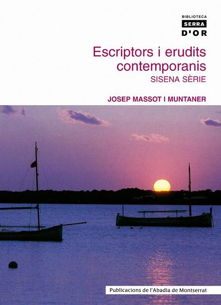 ESCRIPTORS I ERUDITS CONTEMPORANIS. SISENA SERIE | 9788484158509 | MASSOT I MUNTANER, JOSEP