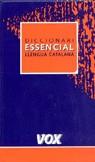 DICCIONARI ESSENCIAL DE LA LLENGUA CATALANA | 9788483321140 | AA.VV.