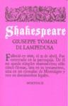 SHAKESPEARE | 9788493683498 | LAMPEDUSA, GIUSEPPE TOMASI DI