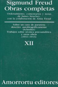 O.C. FREUD 12: SOBRE UN CASO DE PARANOIA DESCRITO AUTOBIOGRA | 9789505185887 | FREUD, SIGMUND