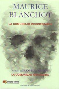 COMUNIDAD INCONFESABLE, LA  | 9788415757276 | BLANCHOT, MAURICE