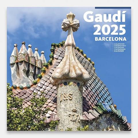 CALENDARI GRAN 2025 GAUDÍ BARCELONA (CASA BATLLÓ) | 8424455250124