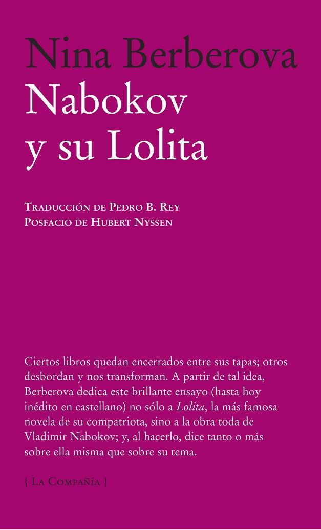 NABOKOV Y SU LOLITA | 9788483930670 | BERBEROVA, NINA