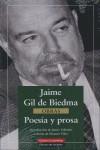 POESIA Y PROSA | 9788481098327 | GIL DE BIEDMA, JAIME