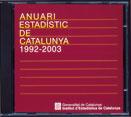 CD ROM ANUARI ESTADISTIC DE CATALUNYA 1992-2003 | 9788439364450