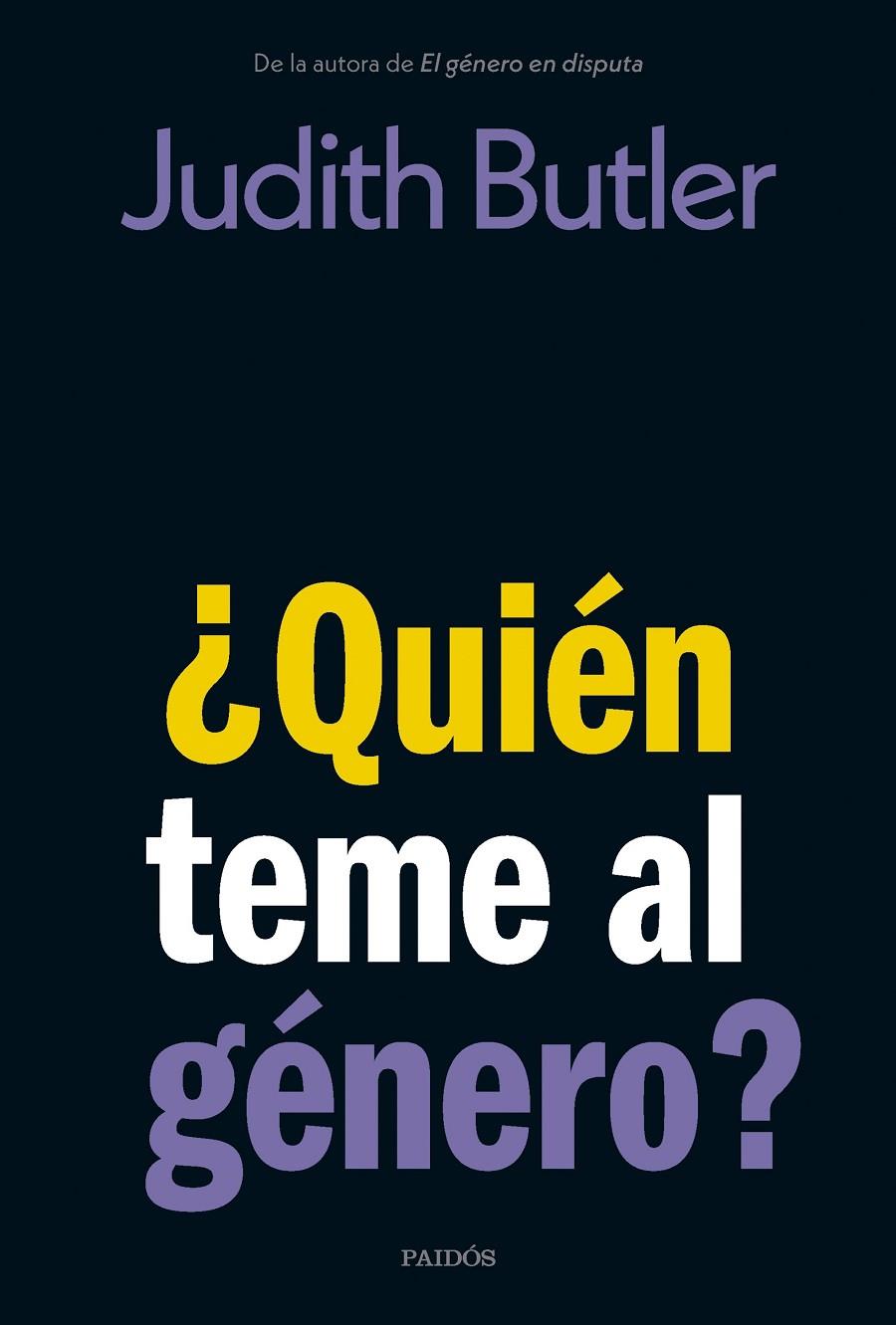 ¿QUIÉN TEME AL GÉNERO? (CAST) | 9788449342387 | BUTLER, JUDITH