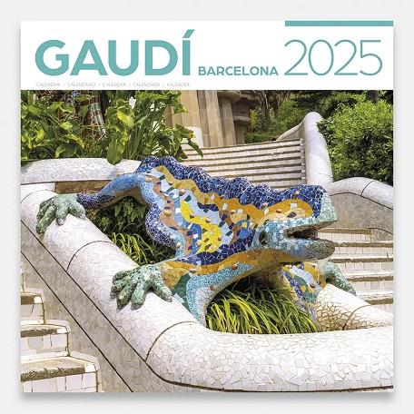 CALENDARI GRAN 2025 GAUDÍ BARCELONA (DRAC PARC GÜELL) | 8424455250148