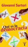 ¿QUE ES LA DEMOCRACIA? | 9788430605200 | SARTORI, GIOVANNI