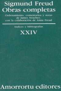 O.C. FREUD 24: ORDENAMIENTO, COMENTARIOS Y NOTAS DE JAMES ST | 9789505186006 | FREUD, SIGMUND