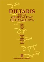 DIETARIS VI. 1644-1656 (RUSTICA) | 9788439350583 | GENERALITAT