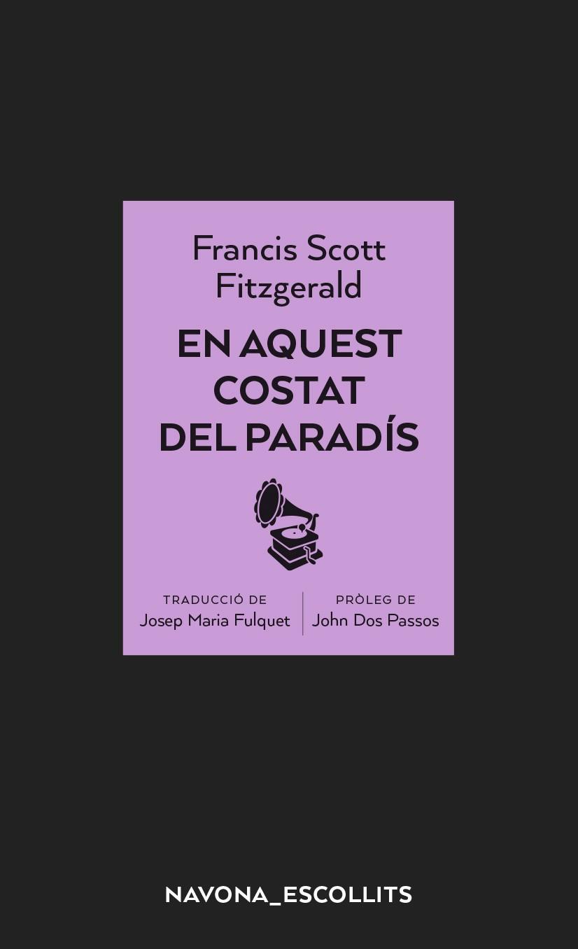 EN AQUEST COSTAT DEL PARADIS | 9788417181956 | SCOTT FITZGERALD, FRANCIS