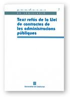 TEXT REFOS DE LA LLEI DE CONTRACTES DE LES ADMINISTRACIONS | 9788439356875